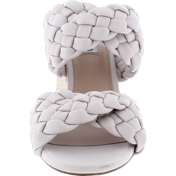 Steve Madden Women's Cream Beige Braided Twisted Heels Size 11M - Picture 2 of 10